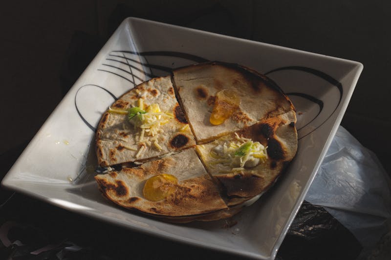 Cafe Rio steak and cheese quesadilla